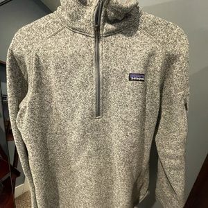 Gray Patagonia fleece